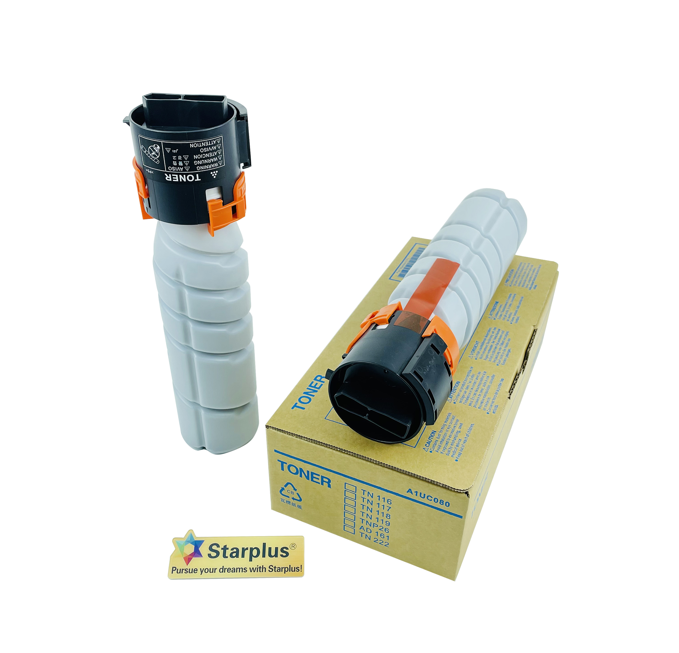 TN116 TN117 TN118 TN119 TNP26 for Konica Minolta Bizhub164/184/185/7718/7818  Konica Minolta Bizhub195/215/235/7719/7723   Konica Minolta pagepro 6180MF